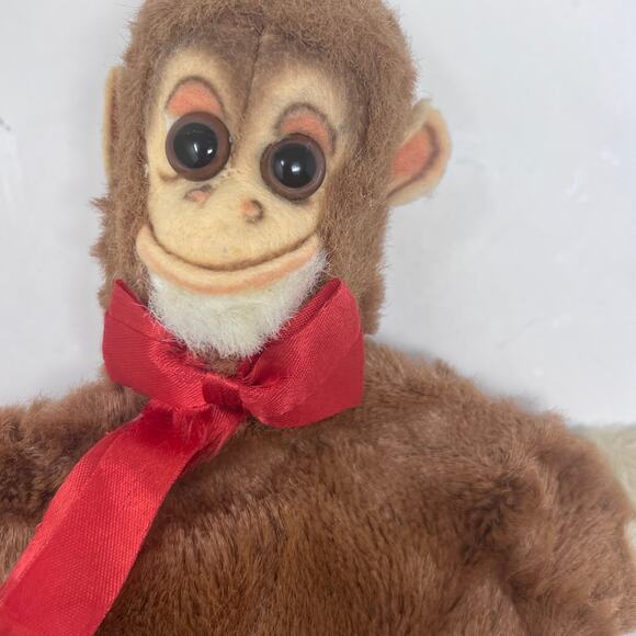 Monkey Hand Puppet Glove Jocko Vintage Character Novelty Co Plush - Picture 2 of 6